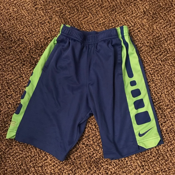 Nike Boy/'s Youth Basketball Athletic Shorts Blue Size S NWT